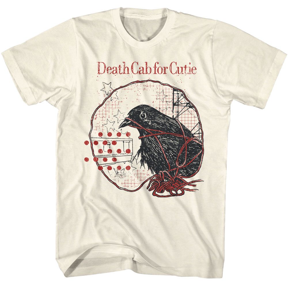 Natural Death Cab for Cutie t-shirt featuring Death Cab for Cutie String Theory design