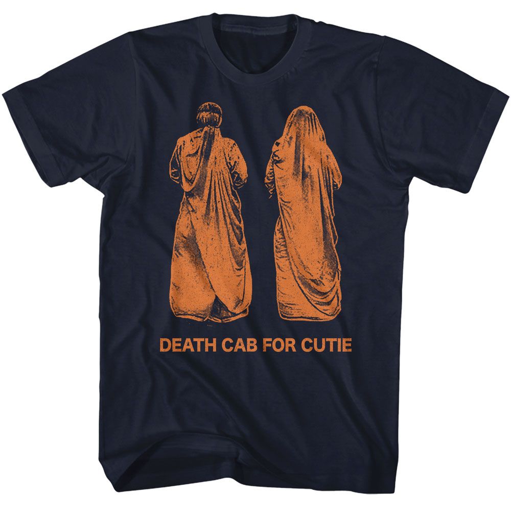 Navy Death Cab for Cutie t-shirt featuring Death Cab for Cutie Clergy design