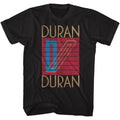 Black Duran Duran t-shirt featuring Duran Duran classic logo design