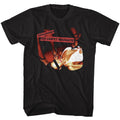 Black Duran Duran t-shirt featuring Duran Duran classic typographic design
