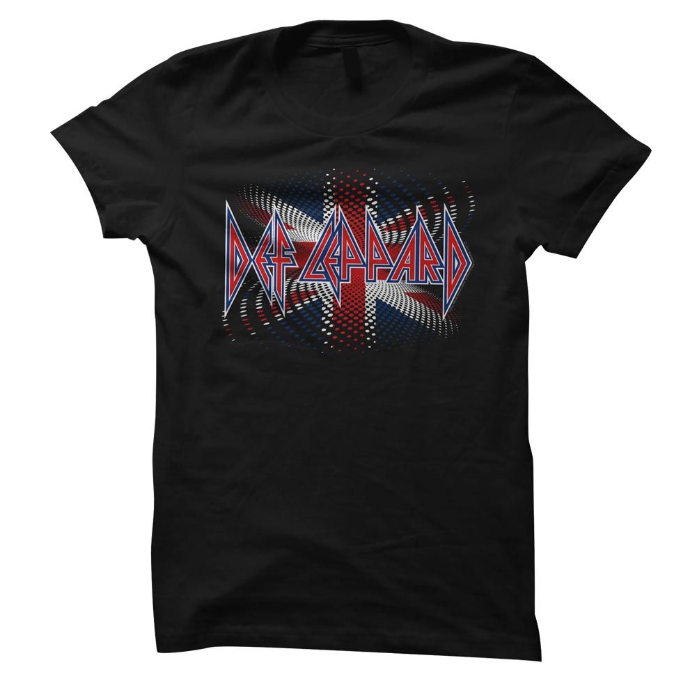 Def Leppard Ladies T-Shirt - British