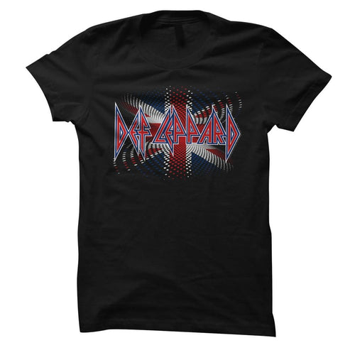 Def Leppard Ladies T-Shirt - British