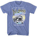 Light blue heather Def Leppard t-shirt featuring Def Leppard Pastel Night design