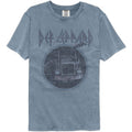 Def Leppard Comfort Colors T-Shirt - Pink Truck Blue