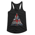 Def Leppard Ladies Racerback - British Logo