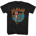 Black Def Leppard t-shirt featuring Def Leppard High N Dry 1981 design