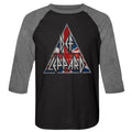 Def Leppard 3/4 Raglan - Britlogo