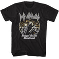 Black Def Leppard t-shirt featuring Def Leppard Bringin The Heartbreak design