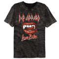 Def Leppard Mineral Wash T-Shirt - Love Is Biting