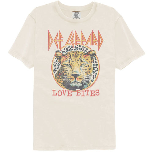 Def Leppard Comfort Colors T-Shirt - Love Bites