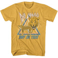 Ginger Def Leppard t-shirt featuring Def Leppard 1987 Lightning And Leopards design