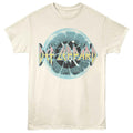 Natural Def Leppard t-shirt featuring Def Leppard Eye design