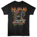 Black Def Leppard t-shirt featuring Def Leppard Love Bites Truck design