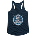Def Leppard Ladies Racerback - Electric Eye