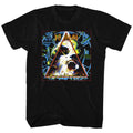 Black Def Leppard t-shirt featuring a Hysteria Album design