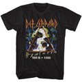 Black Def Leppard t-shirt featuring Def Leppard Tour 88 design