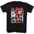 Black Def Leppard t-shirt featuring Def Leppard Ugly Hysteria design