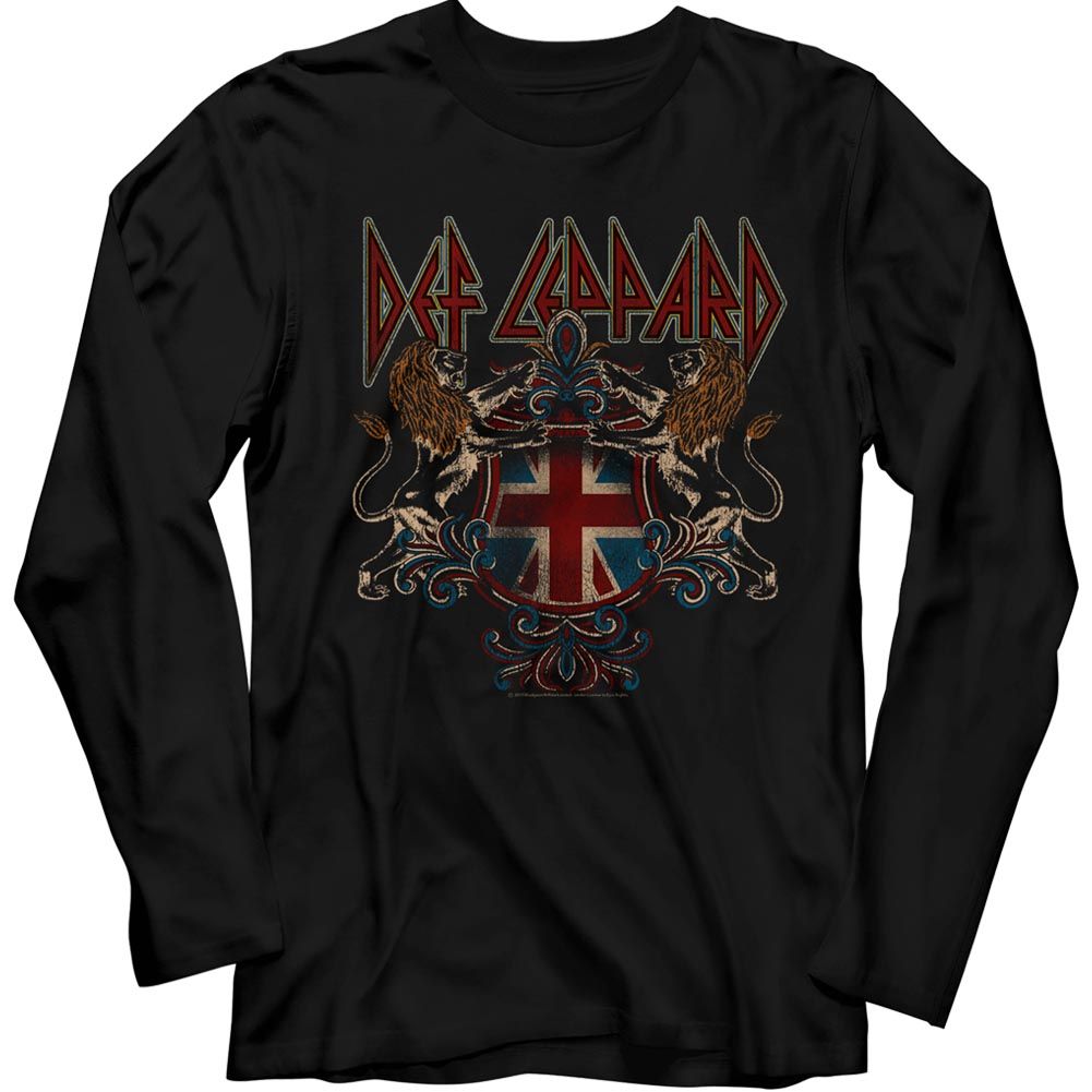 Def Leppard Long Sleeve T-Shirt - Defcrest