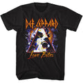 Black Def Leppard t-shirt featuring Def Leppard Love Bites 1988 design