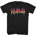 Black Def Leppard t-shirt featuring Def Leppard Logo design