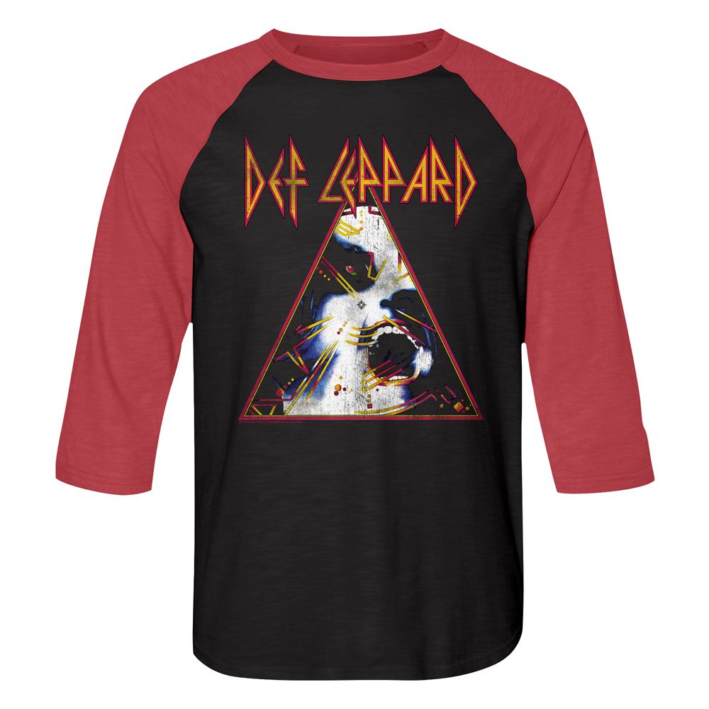 Def Leppard 3/4 Raglan - Hysteria NB