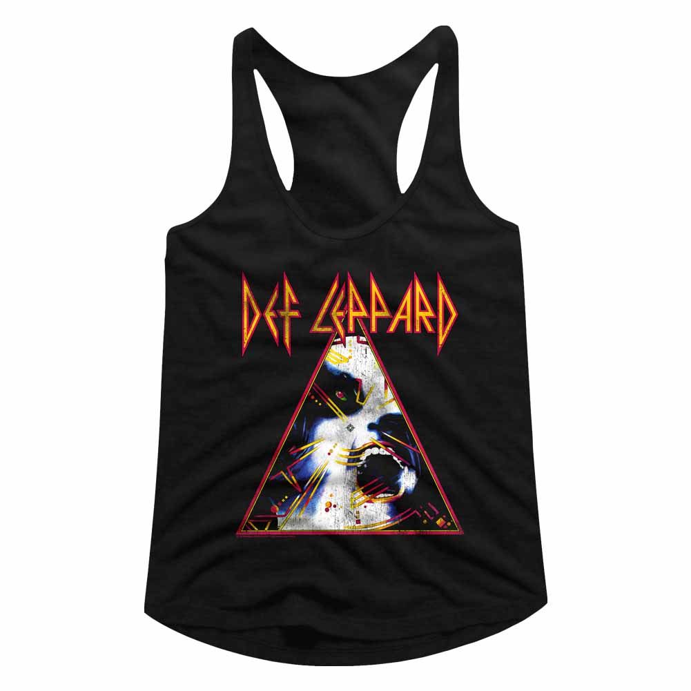 Def Leppard Ladies Racerback - Hysteria NB