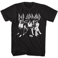 Black Def Leppard t-shirt featuring Def Leppard Def Lep design