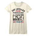 Def Leppard Ladies T-Shirt - Pyro Tour