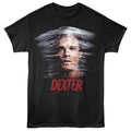 Black Dexter t-shirt featuring Dexter Plastic Wrap Poster design