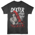 Smoke gray Dexter t-shirt featuring Dexter Saw design