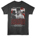 Smoke gray Dexter t-shirt featuring Dexter A Killer Series design