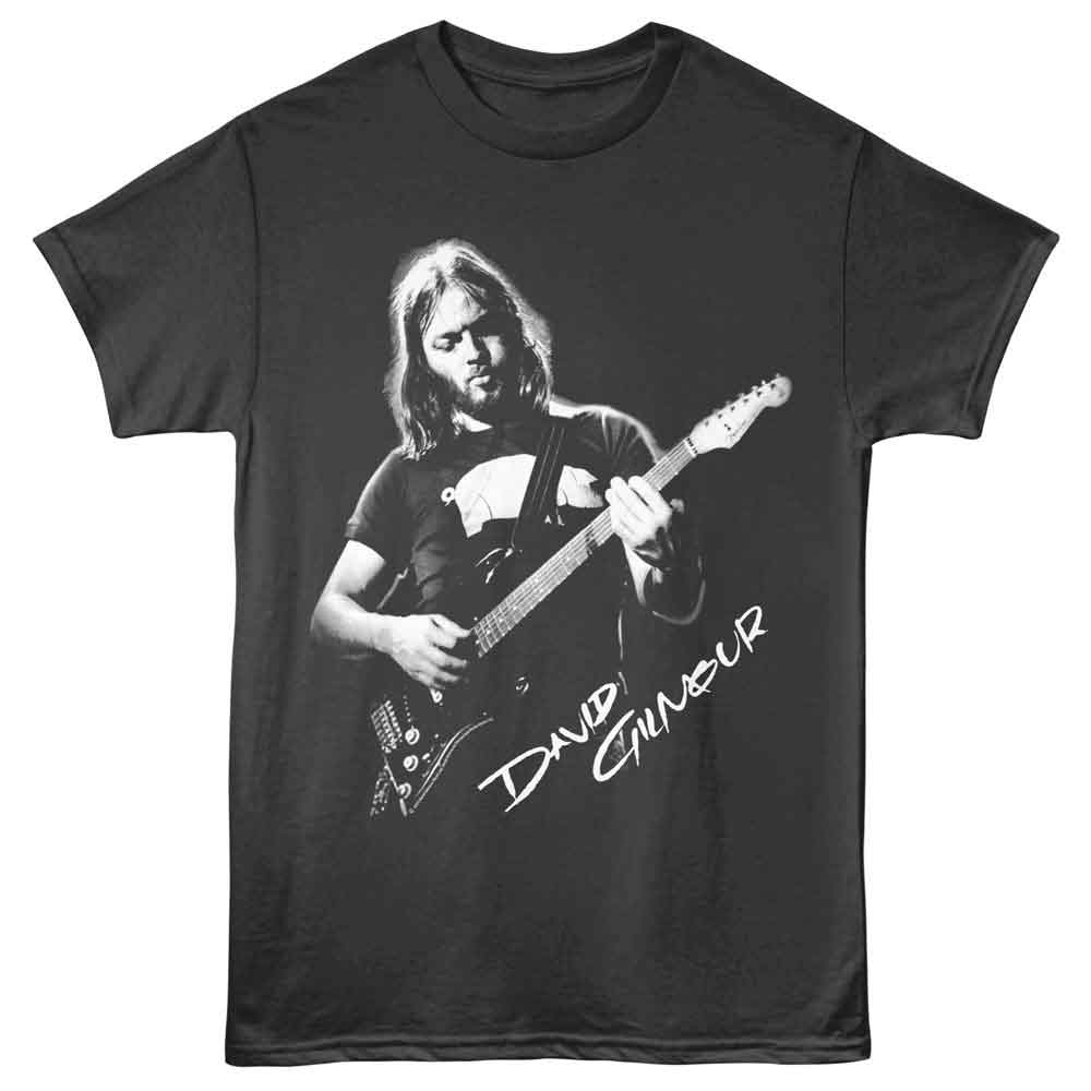 Smoke gray David Gilmour t-shirt featuring David Gilmour Pig Tee Animals design