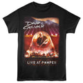 Black David Gilmour t-shirt featuring David Gilmour Live At Pompeii 2016 design