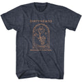 Navy heather Dirty Heads t-shirt featuring Dirty Heads Midnight Control 2024 album design