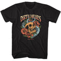 Black Dirty Heads t-shirt featuring Dirty Heads Treasure design