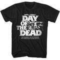 Black Day of the Dead t-shirt featuring Day of the Dead Darkest Day design