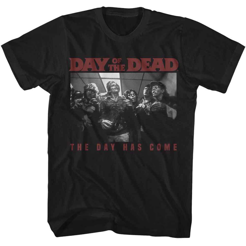 Black Day of the Dead t-shirt featuring Day of the Dead The Day Has Come design