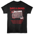 Black Day of the Dead t-shirt featuring Day of the Dead The Day design