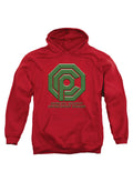 Red Domestic Security Enforcement Division Hoodie