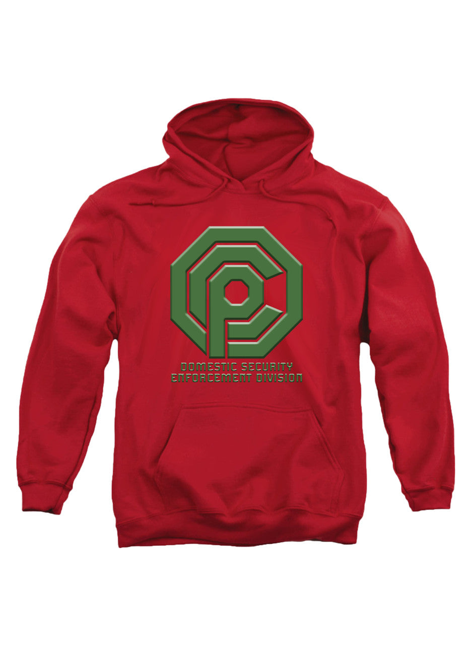 Red Domestic Security Enforcement Division Hoodie