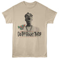 Sand Do the Right Thing t-shirt featuring Do the Right Thing Buggin Out design