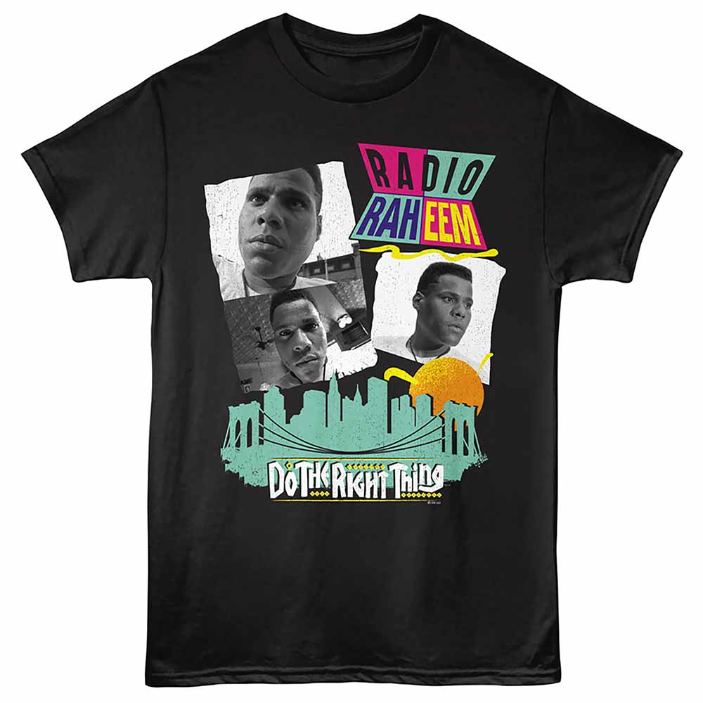 Radio Raheem Do the Right Thing t-shirt in black