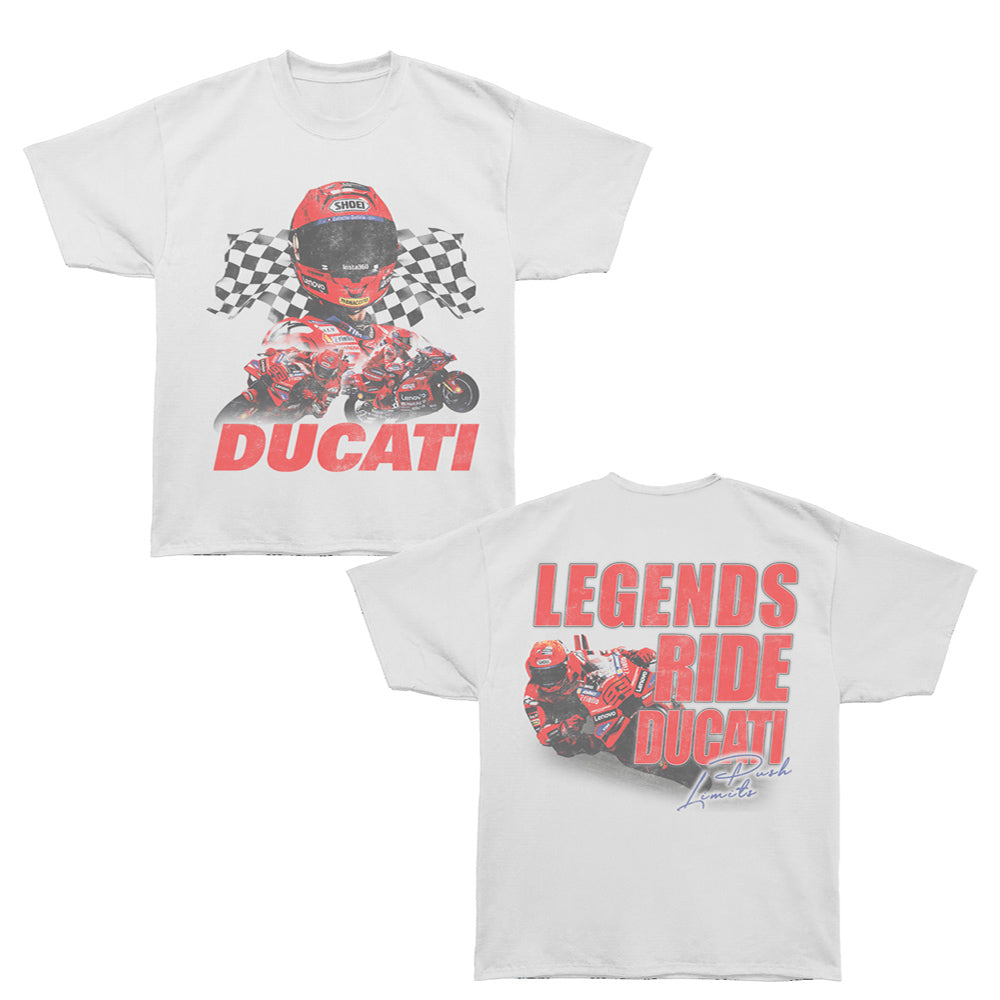 Ducati Oversized T-Shirt - Legends Ride