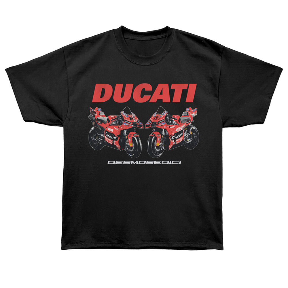 Ducati Oversized T-Shirt - Two Bikes Alt Ver