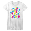 Dum Dums Ladies T-Shirt - Pop Pop Pop