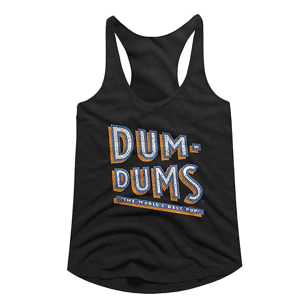 Dum Dums Ladies Racerback - Stacked Dum