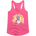 Dum Dums Ladies Raw Edge Racerback - Drum Man Ad