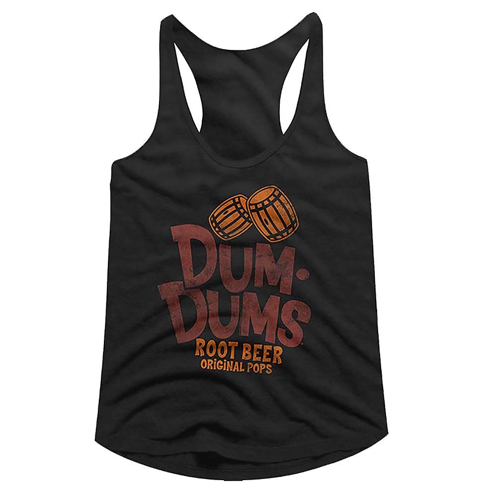 Dum Dums Ladies Racerback - Root Beer