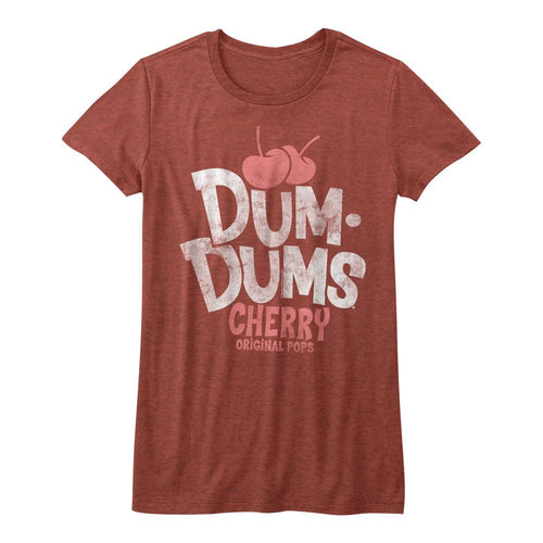 Dum Dums Ladies T-Shirt - Cherry