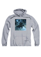 Gray Dark King Attack Hoodie